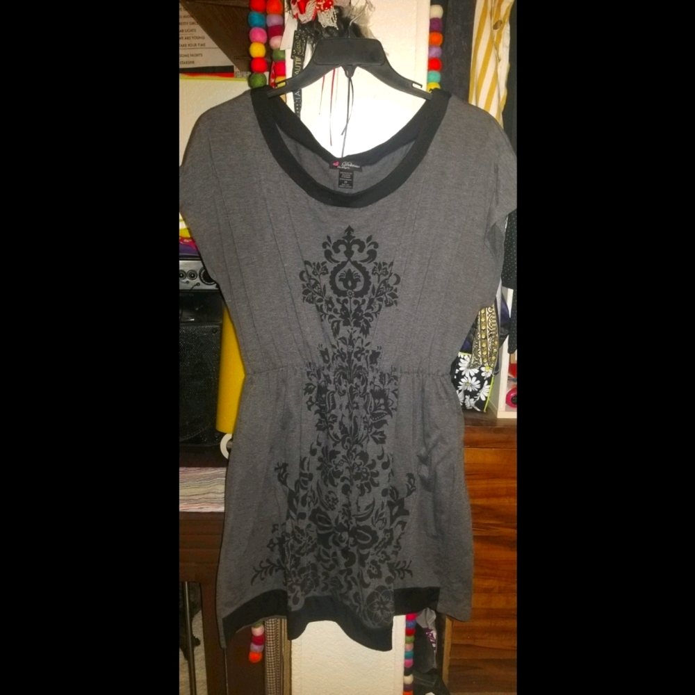 Gothic t-shirt dress